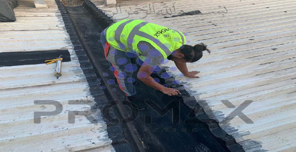 Juma Al Majid - metal roof waterproofing project by Promax in Dubai, UAE